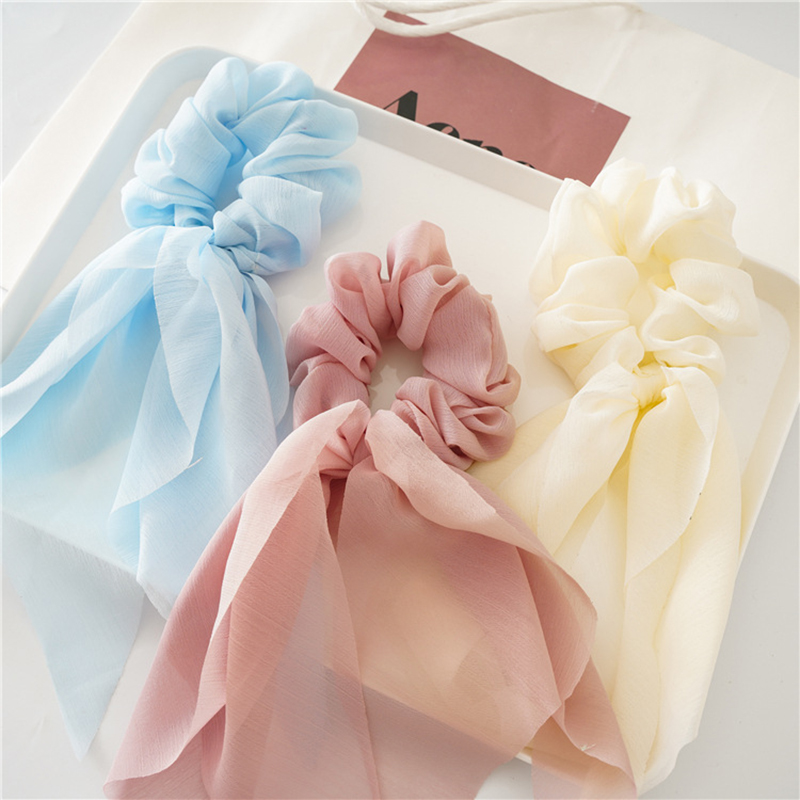 1Pc Fashion 25cm Chiffon Long  - огляд і ціна Travel Accessories Aesthetic