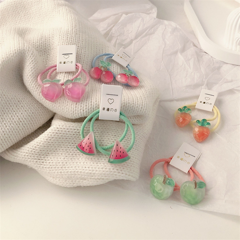 Kids Carrot Hair Ties 5 Pair N - огляд і ціна Travel Accessories Aesthetic