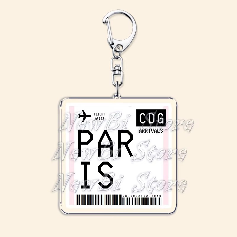Travel Plane Ticket Boarding P - огляд і ціна Travel Accessories Jewelry